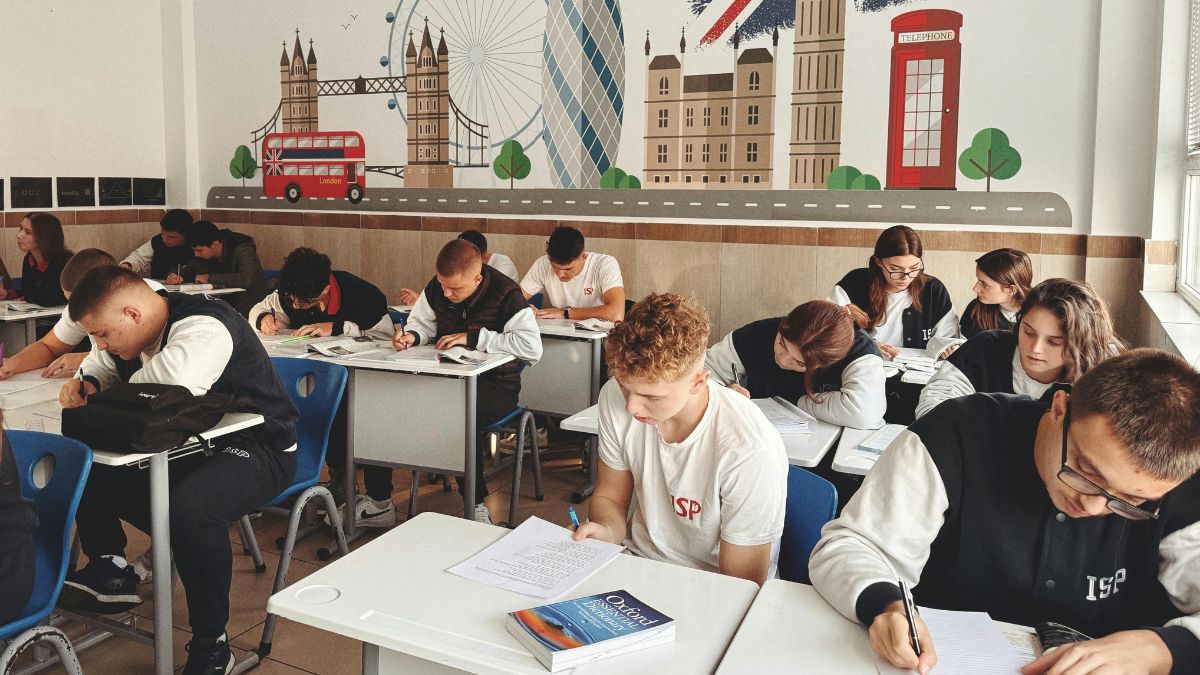 clase examen inglés